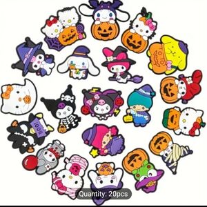 Halloween Hello Kitty Bundle of 20 Shoe Charms